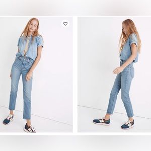 Madewell The Petite Perfect Vintage Jean in Banner Wash, size 26P